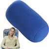 Samuliy Cuscino di sostegno con microsfere tubolari, cuscino cervicale rotondo,Cuscino per collo con microsfere cervicali tubo tondo - Morbido cuscino per schienale con supporto in microsfere per