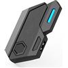 Yunseity Adattatore per Tastiera e Mouse con 3 Porte USB, Convertitore di Tastiera per Mouse da Gioco Bluetooth 5.0, per PUBG Mobile, per Andriod, IOS Inferiore a 13.4 Giochi per Dispositivi Mobili