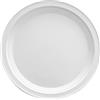PINTINOX, SET 6 PIATTI USE&REUSE CM 22 (WHITE) in acciaio bianco Use&Reuse, alternativa alla plastica monouso