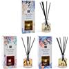 MERCURY Diffusore di Essenza con Bacchetti Marino 230ml Fragranze Assortite: Golden Coast, Ocean Mist, Coconut Beach