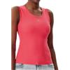 Tommy Jeans Tommy Tjw Essential Rib Tank Amour Canotta Costina Fuxia Donna