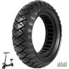 VOLOHAS 10 x 3 pneumatici in gomma piena, 255 x 80 (80/65 - 6), pneumatici solidi per Kukirin G3 Pro/Kukirin G2 Max/Kugoo M4 Pro/Kaabo Wolf Warrior/Mantis 10 scooter elettrico antiscivolo