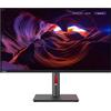 LENOVO Monitor PC 31.5 3840 x 2160 Pixel 4K Ultra HD IPS Luminosità 350 cd/m2 Risposta 4 ms colore Nero - ThinkVision 63D1RAT1EU