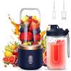 yotutun Mini Frullatore Portatile, 400 ml Mini Mixer per Smoothies Bicchiere di Miscelazione USB per Frullati e Frullati Frullatore Personale Elettrico per L'ufficio e la Palestra, Viaggi (Blu)