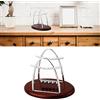 Raguso Decorazione quotidiana Raguso Newton ad Culla Bilanciere Sfere in Acciaio per Fisica Scienza Puzzle Pendolo Ornamenti Home Office Ornamenti da Tavolo Giocattolo