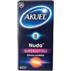 NOVA ARGENTIA SRL IND. FARM Akuel Nudo Profilattico Super Sottile 8 Pezzi