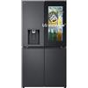 LG InstaView GMG960EVJE Frigorifero Multidoor , Classe E, 638L, Wi-Fi, UVnano, Nero