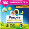 Pampers Pannolini Pampers Sole e Luna Misura 3 - Pacco Scorta