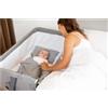 FreeON Set Lenzuola per culla Co-Sleeping - Dots grey