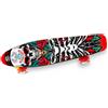 Teorema Skateboard Con Ruote Led - Teschio