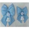 BabyChic Set Fiocchi Nascita Artigianale Orsetti Azzurro
