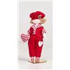 Sara's Idea Dolls maschietto con pantalone e camicia 26 cm con supporto e scatola armadio