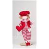 Sara's Idea Dolls maschietto con pantalone e camicia 26 cm con supporto e scatola armadio