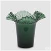 Enzo De Gasperi EDG Enzo De Gasperi Vaso Blaze Svasato H34 cm Verde Inglese