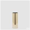 Enzo De Gasperi EDG Enzo De Gasperi Vaso Cilindro Oro H40 D15 NIDA