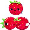 PUCKATOR CUSCINO DA VIAGGIO CON MASCHERA ELIDI LA FRAGOLA