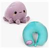 PUCKATOR CUSCINO DA VIAGGIO CON PELUCHE 2 IN 1 WENDY IL POLPO
