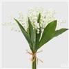 Enzo De Gasperi EDG Enzo De Gasperi Ramo Mughetto Artificiale bianco H 33cm