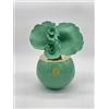CHIARAELA CANDELA SFERA MEDIA D12 CON CORALLO ORIZZONTALE PICCOLO VERDE MARINO H20