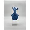 CHIARAELA SCULTURA GIRAFFA PICCOLA AVION BASE CRISTALLO 5X18