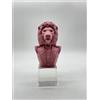 CHIARAELA SCULTURA LEONE PICCOLO CIPOLLA BASE CRISTALLO 5X17