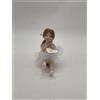 SARA'S IDEA BALLERINA PICCOLA IN PORCELLANA POSIZIONI ASSORTITE H11 BIANCO BIONDA