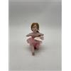 SARA'S IDEA BALLERINA PICCOLA IN PORCELLANA POSIZIONI ASSORTITE H11 ROSA ANTICO BIONDA