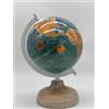ENCANTADA GLOBO MAPPAMONDO GRANDE TURCHESE H 26 CM BASE LEGNO
