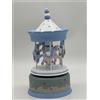 ENCANTADA CARILLON GIOSTRA BLUE NIGHT H 20 CM LEGNO AZZURRO