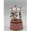 ENCANTADA CARILLON GIOSTRA MELLOW ROSE H 13.5 CM LEGNO ROSA