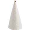 GALBIATI INCANTO DORATO ALBERO DI NATALE FIOCCHI NEVE PUNTA ORO D8X16 CM