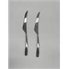 BUGATTI MEPRA POSATE SET 2 COLTELLI BISTECCA AVANGUARDIA