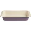 MOPITA Galbiati Dulcis teglia rettangolare acciaio con rivestimento antiaderente in ceramica lilla 36.3x24.5x5.5