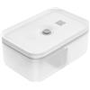 ZWILLING Fresh & Save Lunch box sottovuoto L, plastica, semi trasparente-grigio