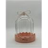 BACI MILANO Mini porta bonbon Alzatina con cupola in acrilico rosa 9x14