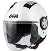 Givi HPS 11.1 AIR Casco Demi-Jet, Bianco Verniciato - Taglia 56/S