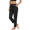 LJFIWY Pantaloni da tuta da donna UK da donna in cotone a gamba dritta, pantaloni da corsa pantaloni della tuta con coulisse Waish pantaloni larghi sportivi da palestra con tasche, #02 Grigio, Taglia unica