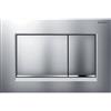 Geberit - Geberit placca di comando doppio tasto cromo opaco Sigma 20 per risciaquo a 2 quantità WC 115883JQ1