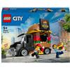 LEGO City 60404 Furgone degli Hamburger Giocattolo, Veicolo per Bambin