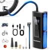 YOUNGDO Pompa ad aria elettrica, YOUNGDO pompa per bicicletta, pompa ad aria per bicicletta, 150pSI, compressore a batteria 6000 mAh, pompa per bicicletta tutte le valvole per bicicletta, moto, auto