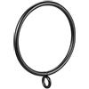 uxcell sourcing map, anelli per tende in metallo, diametro interno 55 mm, per aste per tende, colore nero, 24 pezzi