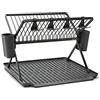 Brabantia Scolapiatti Pieghevole, Dark Grey, L