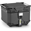 Givi bauletto trekker outback evo smart lock Alluminio nero OBKEV42B 42lt.