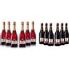 Does not apply Brachetto D'Acqui D.O.C.G. Spumante Dolce, 6 X 75Cl & Casa Lambrusco Emilia Igt