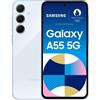 Samsung Galaxy A55 A556 5G 128GB 8GB RAM Dual Sim Ice Blu Garanzia Europa