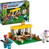 LEGO Minecraft The Horse Stable 21171 Building Kit; Fun Minecraft Farm Toy for Kids, Featuring a Skeleton Horseman; New 2021 (241 Pieces)