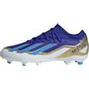 adidas X Crazyfast Messi League Firm Ground Boots, Scarpe da Calcio Unisex-Bambini, Lucid Blue/Blue Burst/Cloud White, 38 2/3 EU