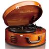Classic Phono LENCO Classic Phono TT-34 Contenitore in legno con giradischi (attacco USB, trasmissione a cinghia, 2 altoparlanti integrati)