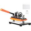 VEVOR Macchina per Goffratura Pelle Cuoio 180x100 mm Capacità 1,5 T, Fustellatrice Manuale Corsa Regolabile 12 mm Perforatrice Goffratura Manuale per Pelle Carta Espanso Plastica Gomma Vari Materiali