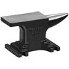 VEVOR Incudine da Fabbro, 4 kg Incudine in Acciaio Fuso a Corno Singolo Rotondo Compatto Resistente 132x68 mm Durezza 50HRC, Strumento per Lavorazione dei Metalli Artigianato Creazione di Gioiellieri